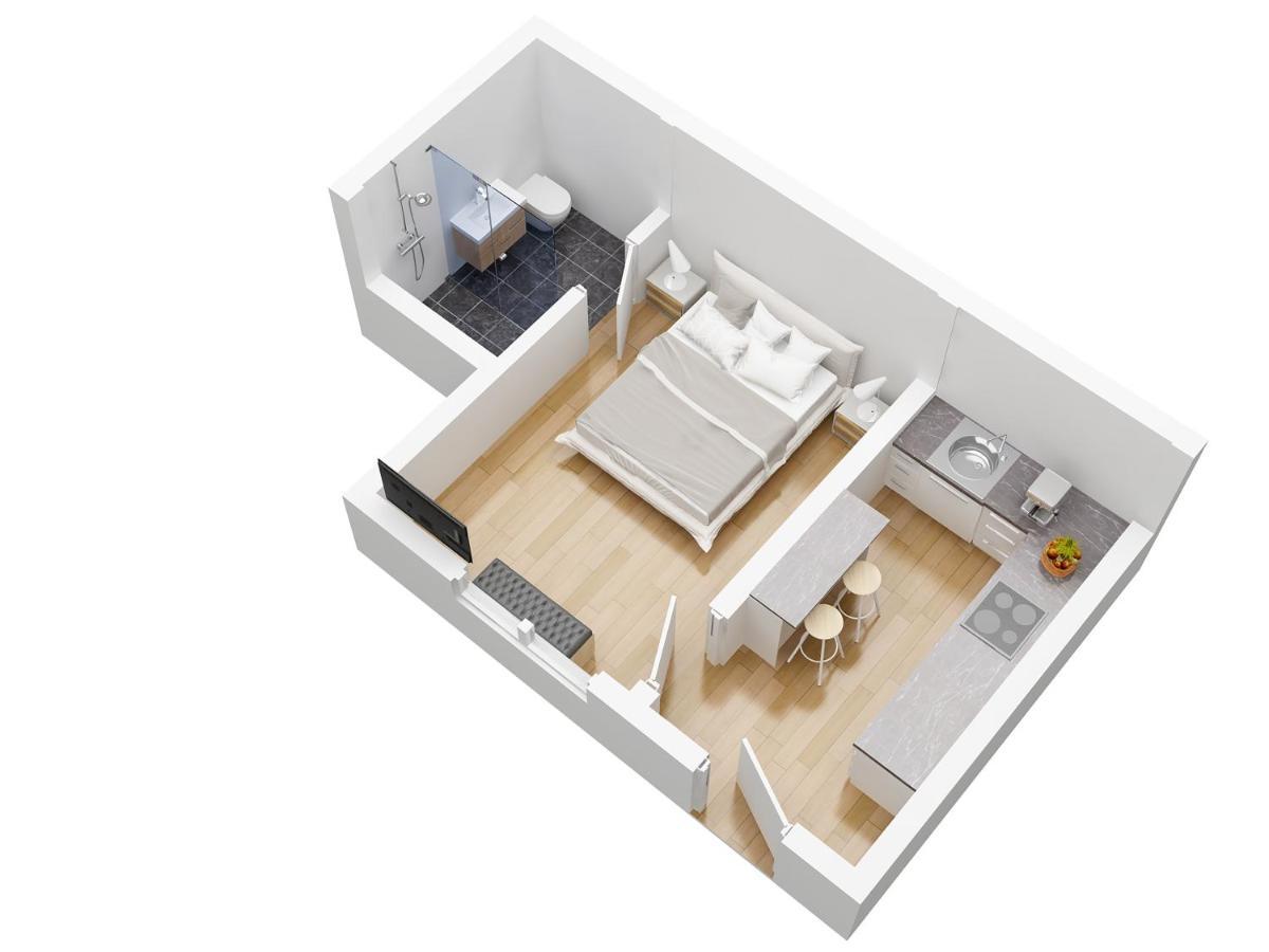 The Little Apartment - Self Check-In Apartment Near East Midlands Airport Kegworth Dış mekan fotoğraf